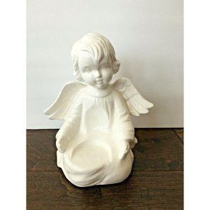 GHC Japan Porcelain Cupid Cherub White Votive Cand